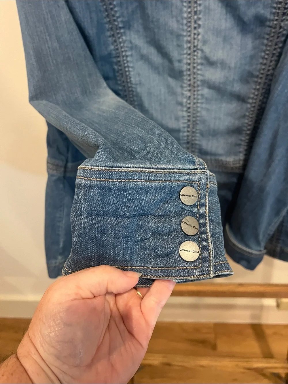 Coldwater Creek Denim Jacket - Picture 6 of 6